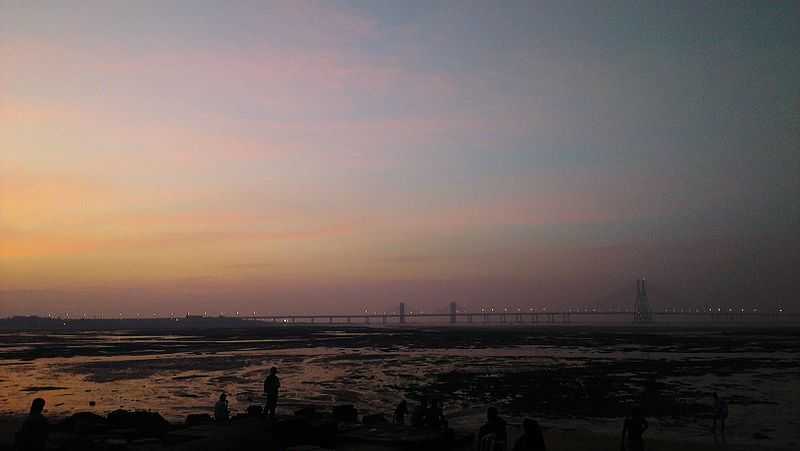 best sunset spots in mumbai : Dada Beach View
