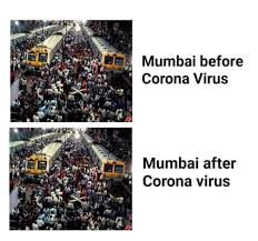 Mumbai local train after corona same number of people