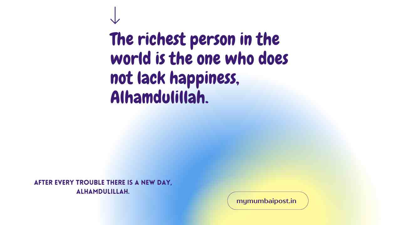 Alhamdulillah quotes 