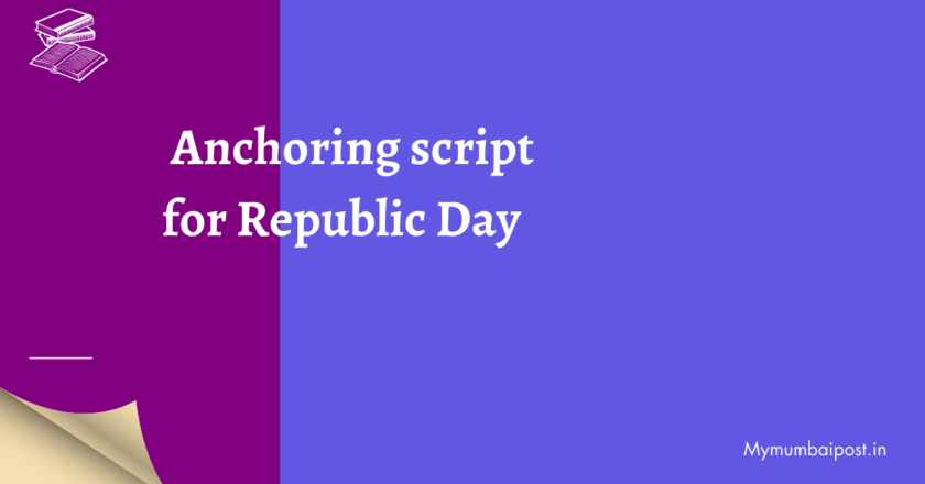 Crafting a Captivating Anchoring Script for Republic Day