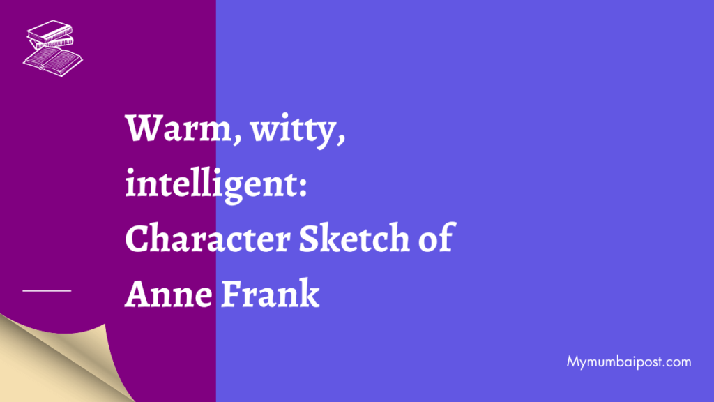 Character Sketch of Anne Frank thumbnail