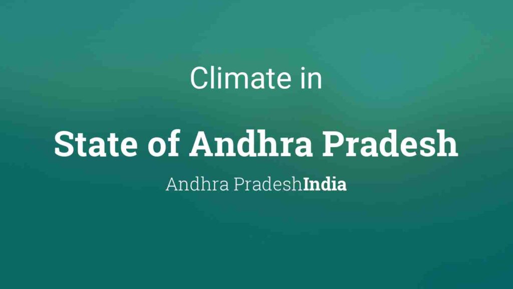 Andhra Pradesh Climate