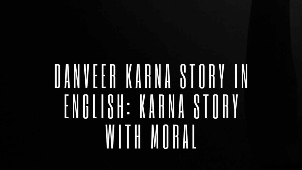 Danveer Karna Story in English thumbnail