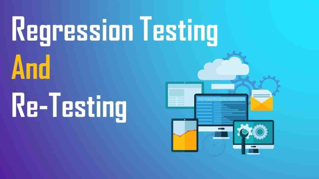 Difference between Retesting and Regression Testing poster