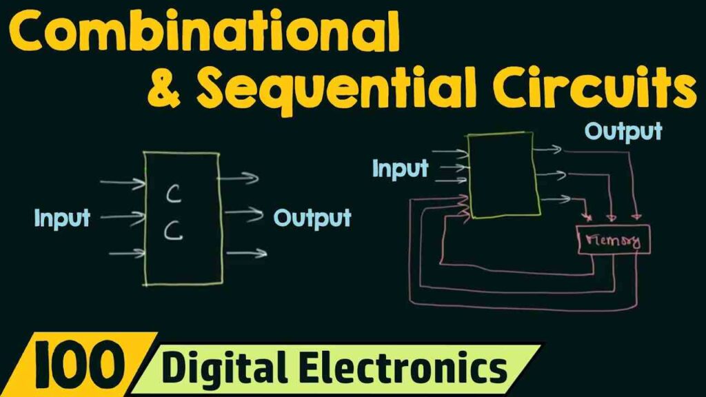 Difference between combinational and sequential circuit