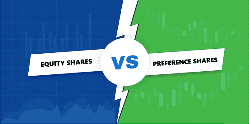 Difference between equity share and preference share