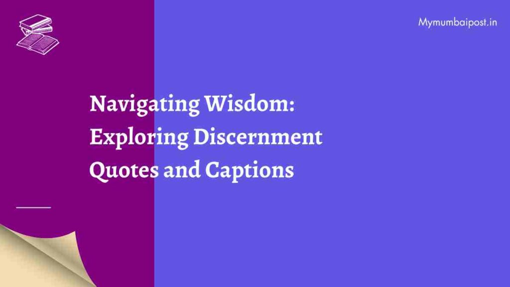 Discernment Quotes