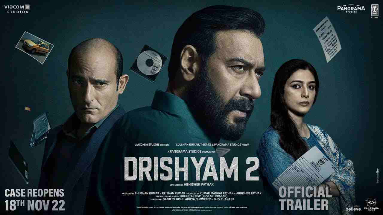 Drishyam 2 thumbnail with star cast