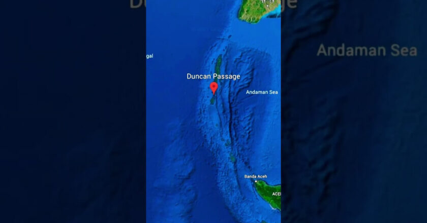 Duncan Passage Is Located Between___________?