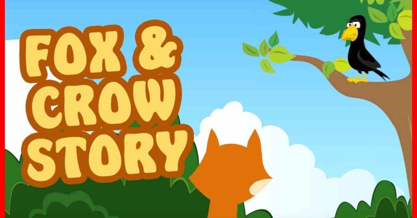 Read 2 Fox and Crow Story with Moral and Teaching