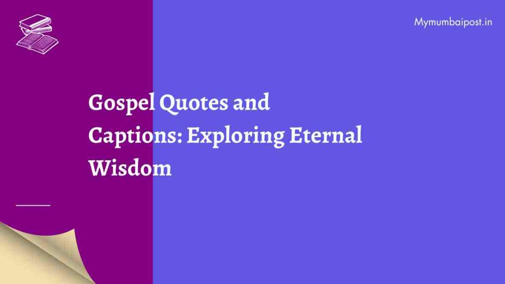 Gospel Quotes