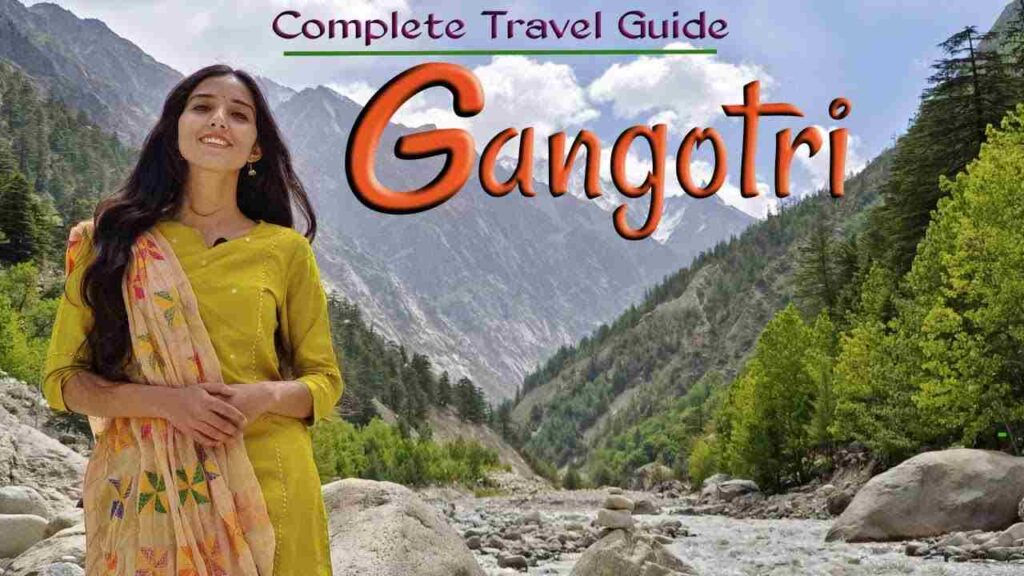 How to reach Gangotri poster