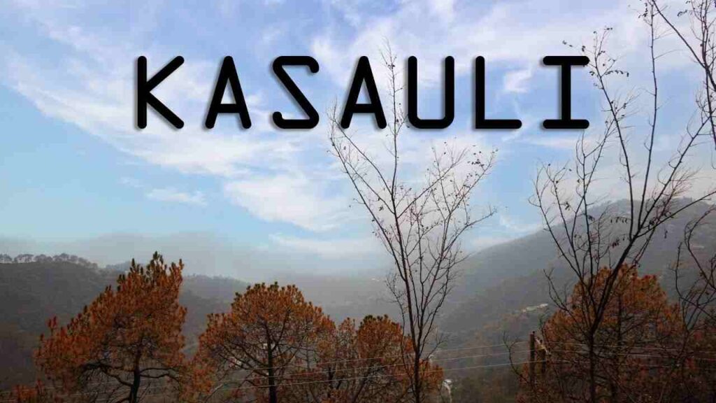 How to reach Kasauli from Delhi