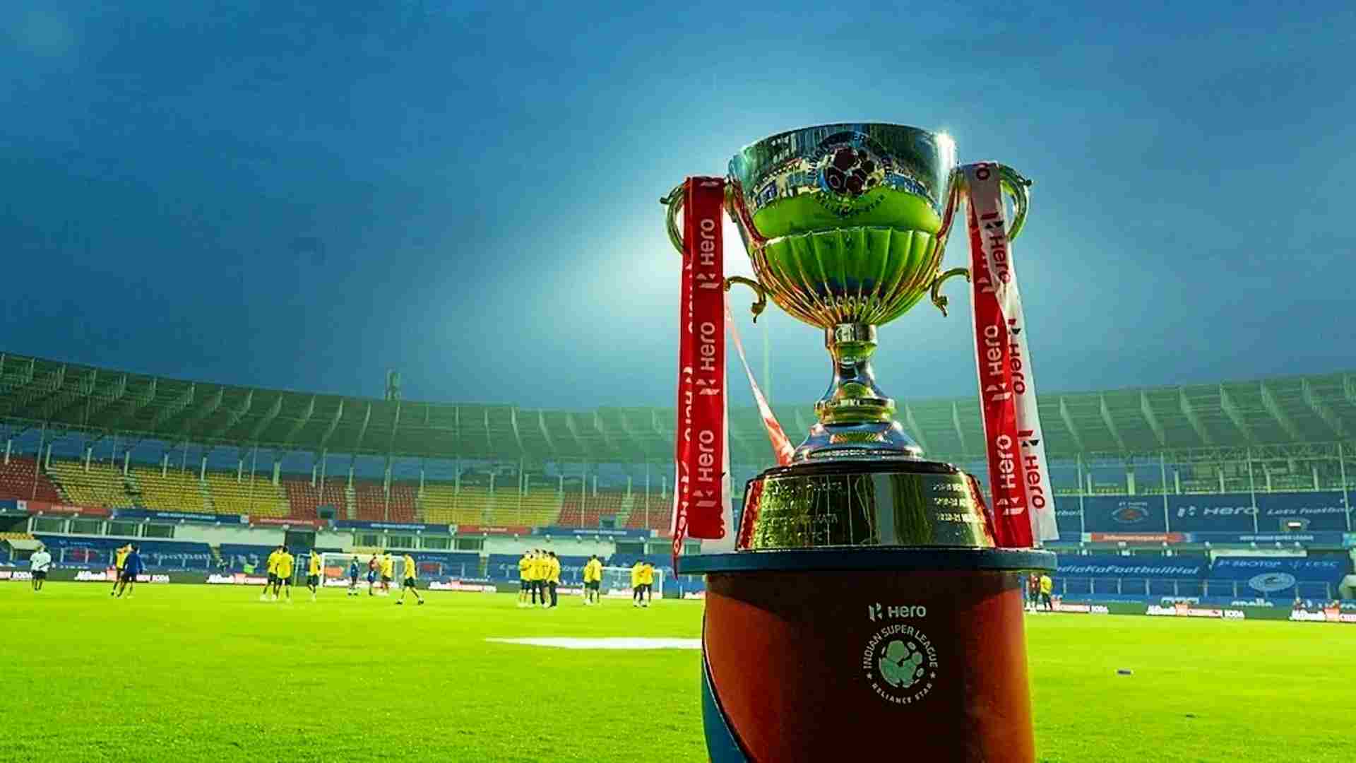 ISL trophy in Indian Super League season 9 ceremony 