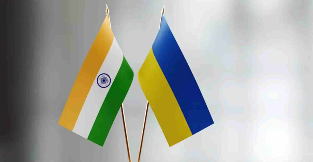 India Ukraine time difference poster