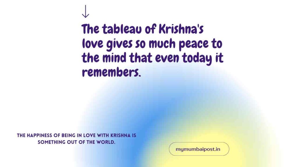 Love Krishna quotes in English