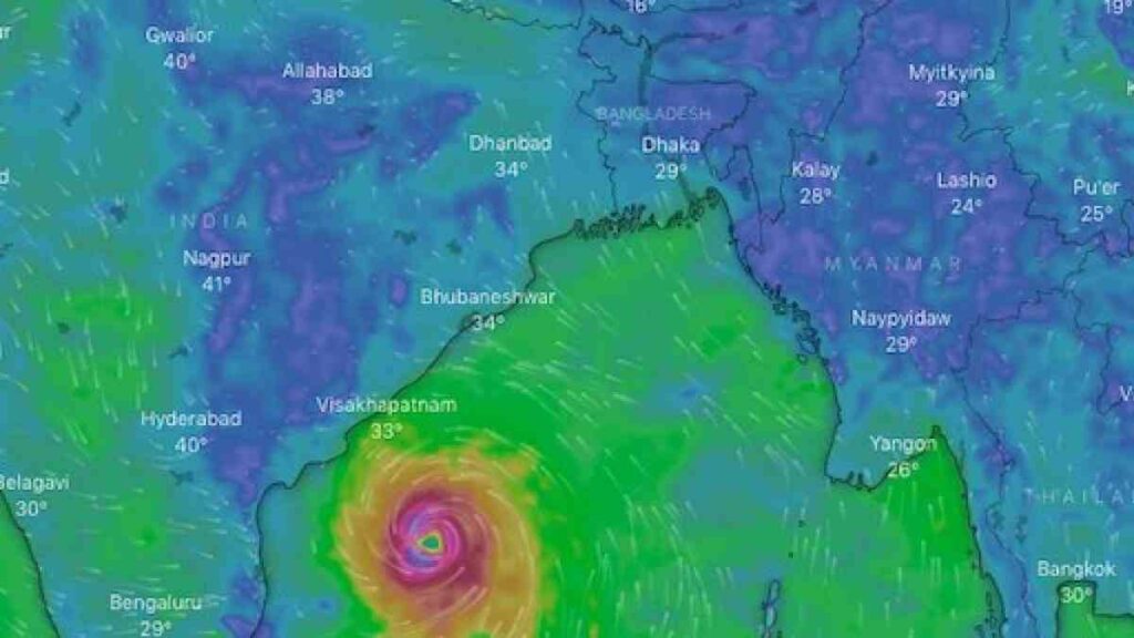 Mumbai Rains and Cyclone Sitrang update for 19 and 20 Oct