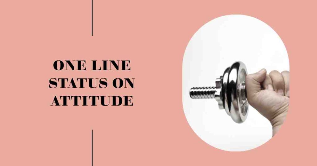 One Line Status on Attitude