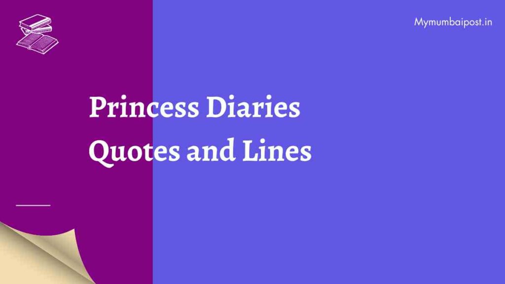 Princess Diaries Quotes and Lines
