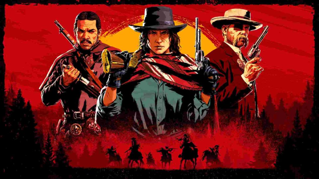 Red dead redemption 2 poster