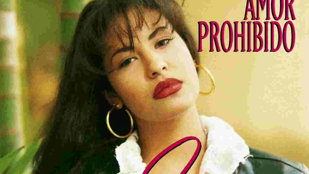 Selena amor prohibido song YouTube thumbnail