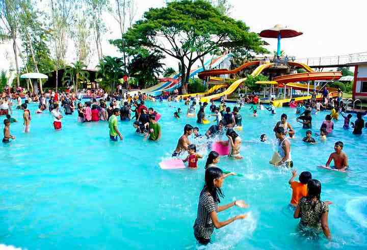Shanti Sagar water park pool party 
