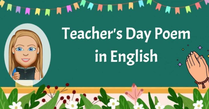 3 Teachers day poem: The guiding lights on Teachers day
