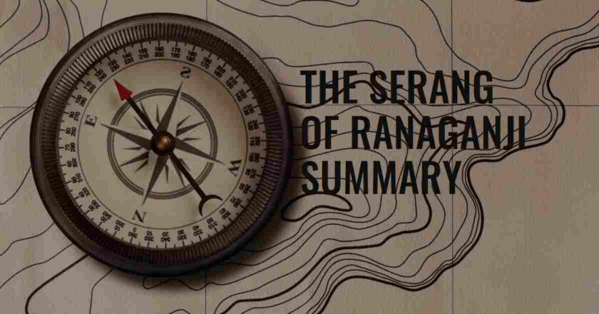 The Serang of Ranaganji Lesson Summary and Explanation in English Class 11th