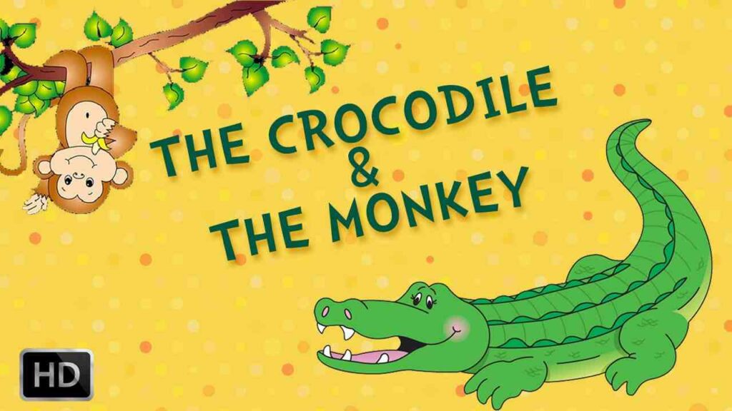 The Monkey and the Crocodile Short Story thumbnail