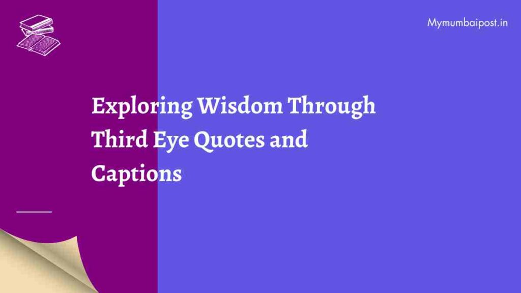 Third Eye Quotes