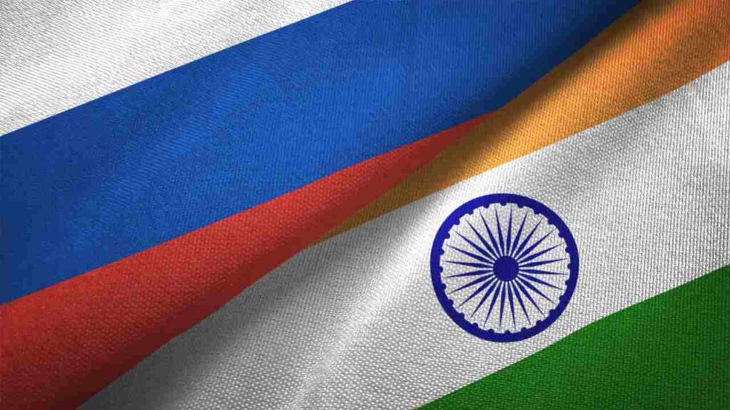 Time difference between India and Russia
