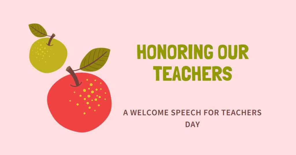 Welcome Speech for Teachers Day Thumbnail